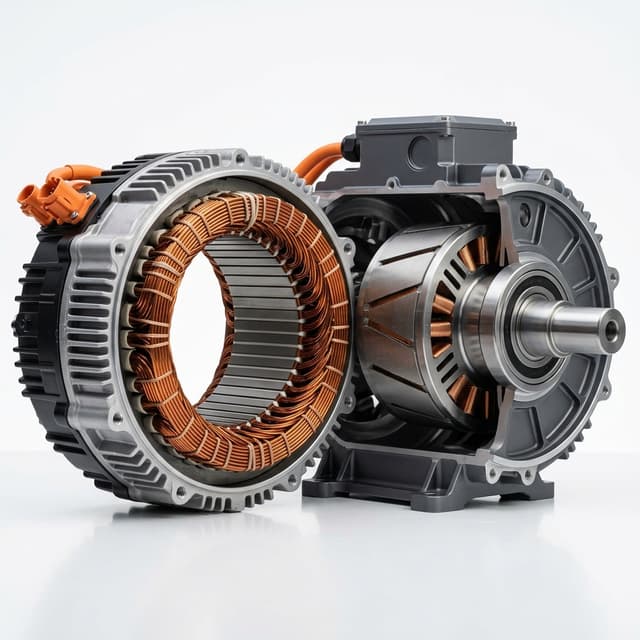 Compact electric drive reference for AFPM motor applications