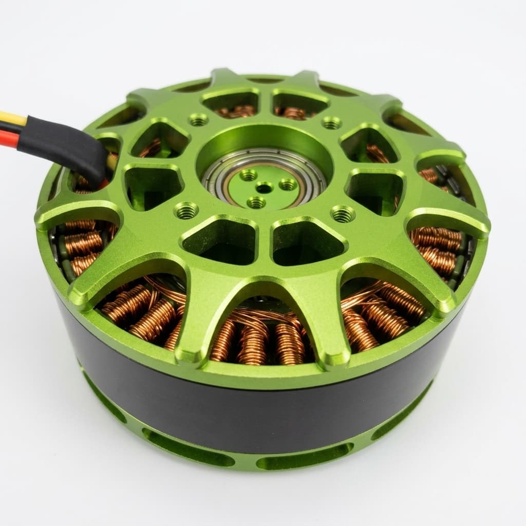 Large pancake axial flux motor used for high-power feasibility discussion