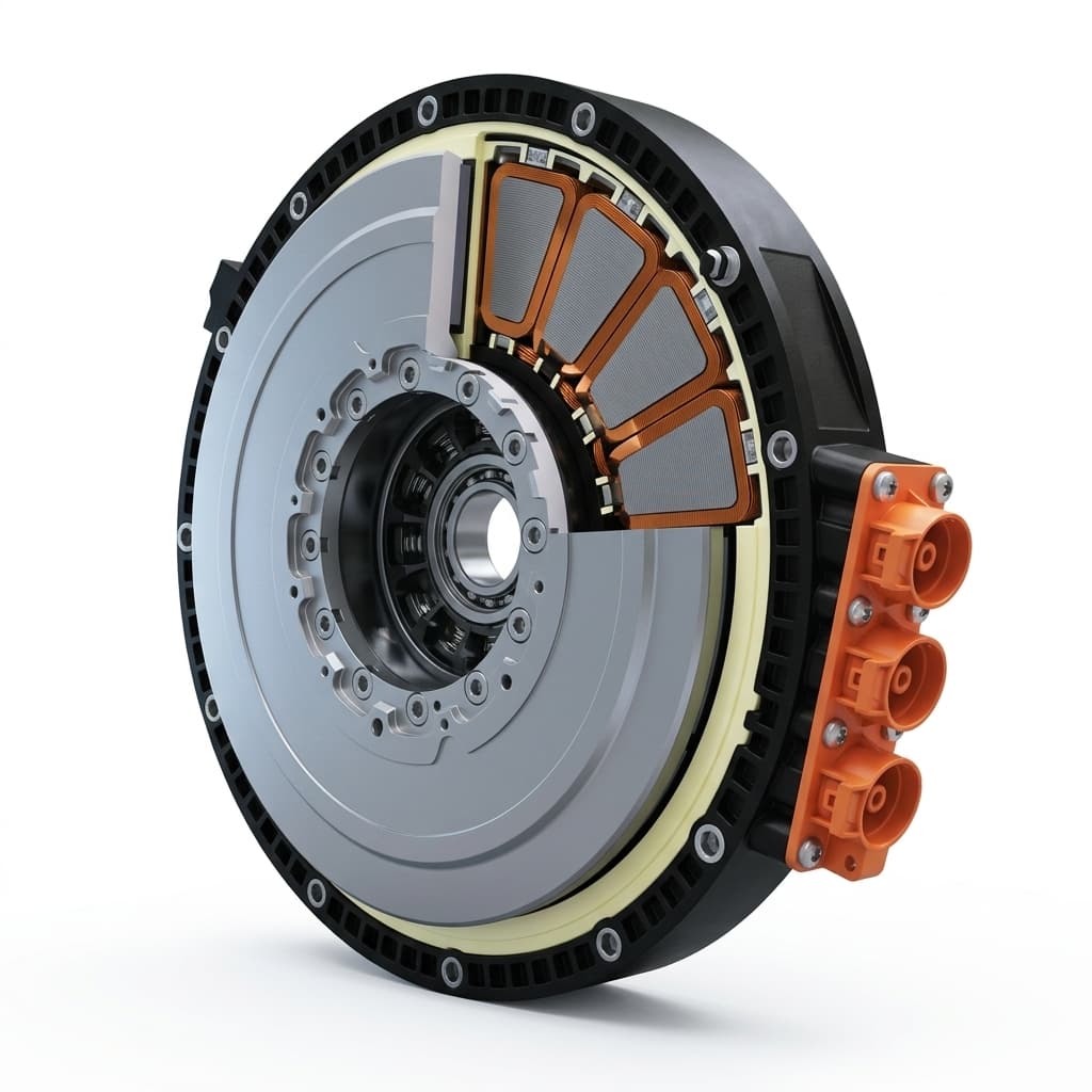 Automotive EV Axial Flux Motor — view 1