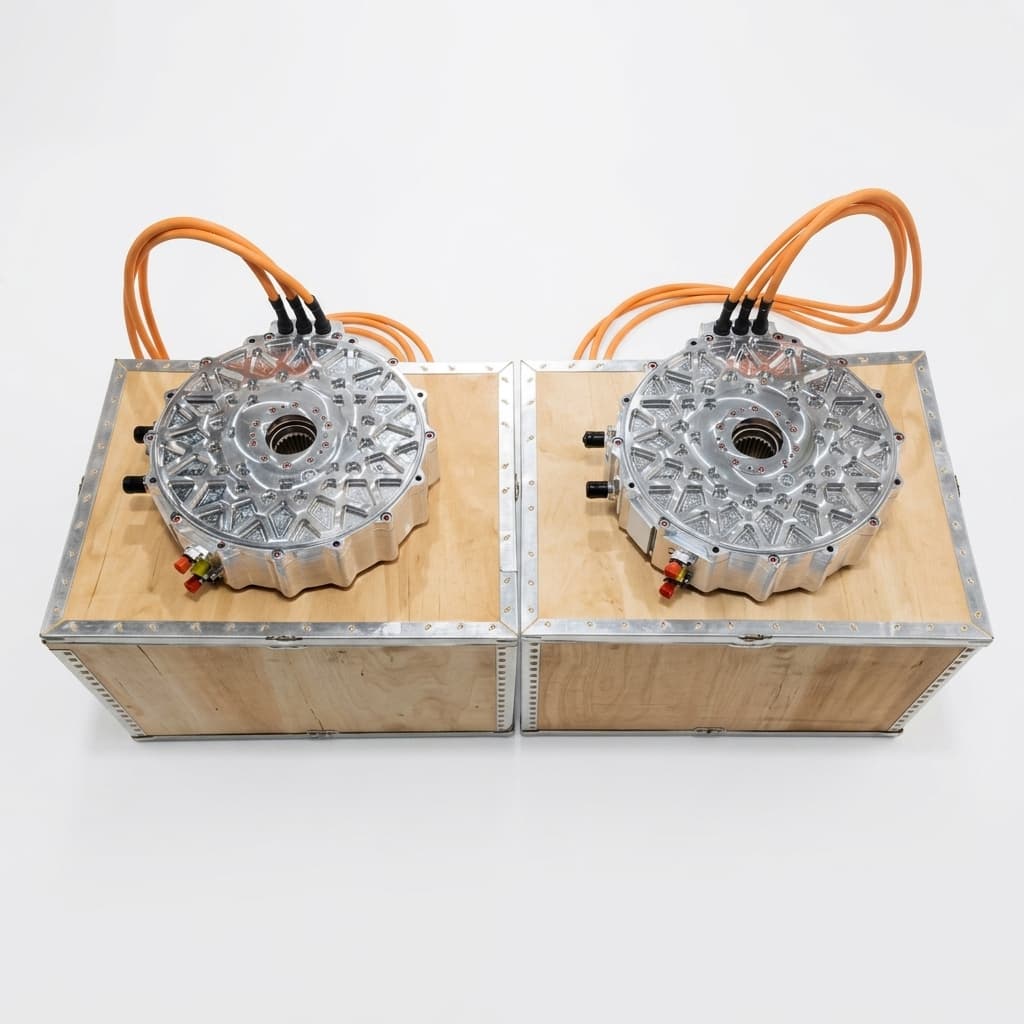 Automotive EV Axial Flux Motor — view 2